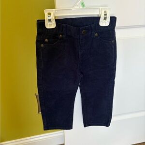 Janie and jack navy corduroys 18-24 months for boys. NWT.